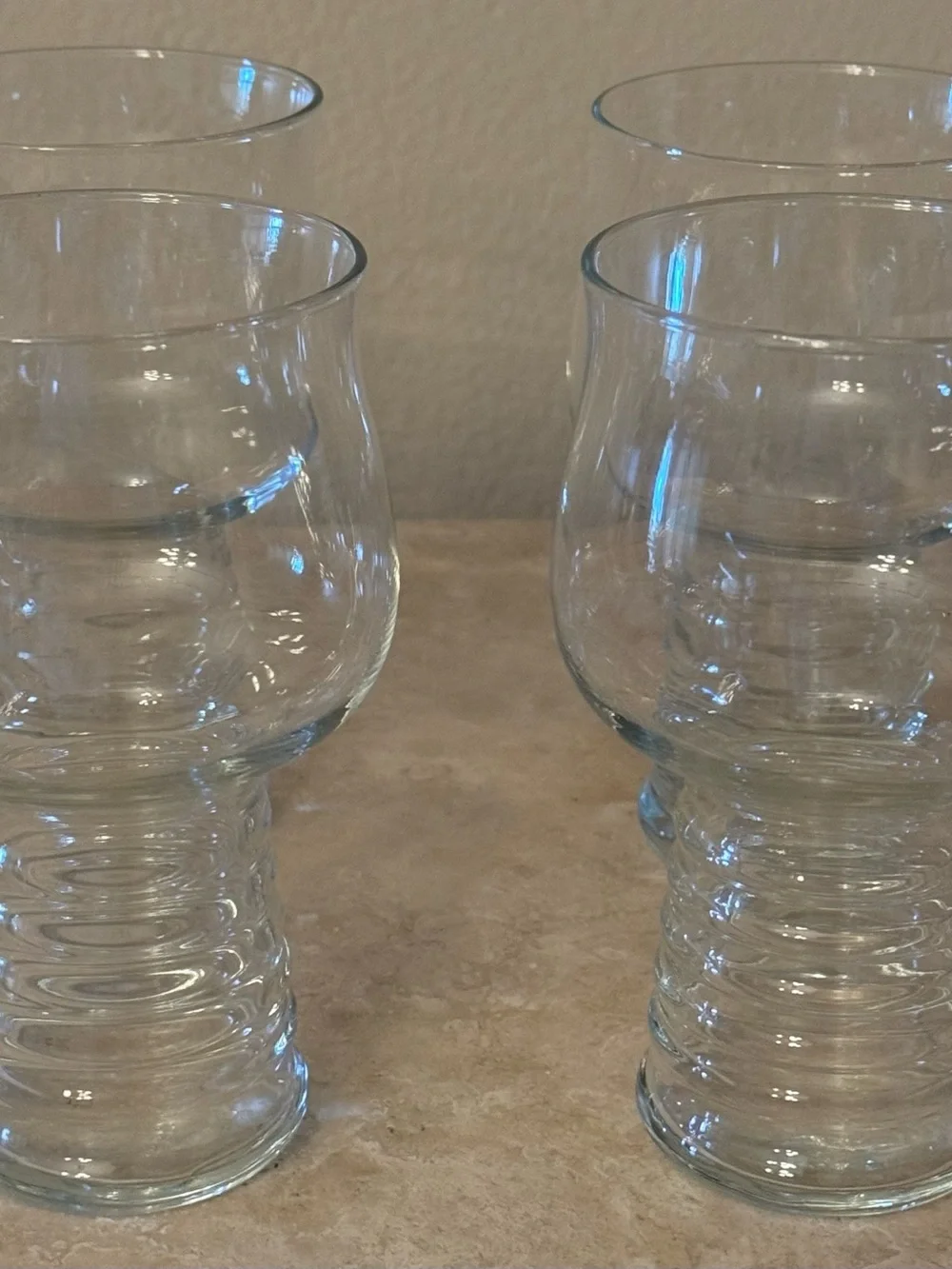 Libbey Craft Brews Hard Cider Glasses - clear